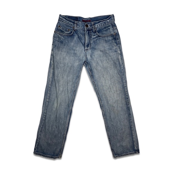 Bailey’s Point Straight Leg Light Blue Washed Jeans - Picture 2 of 5